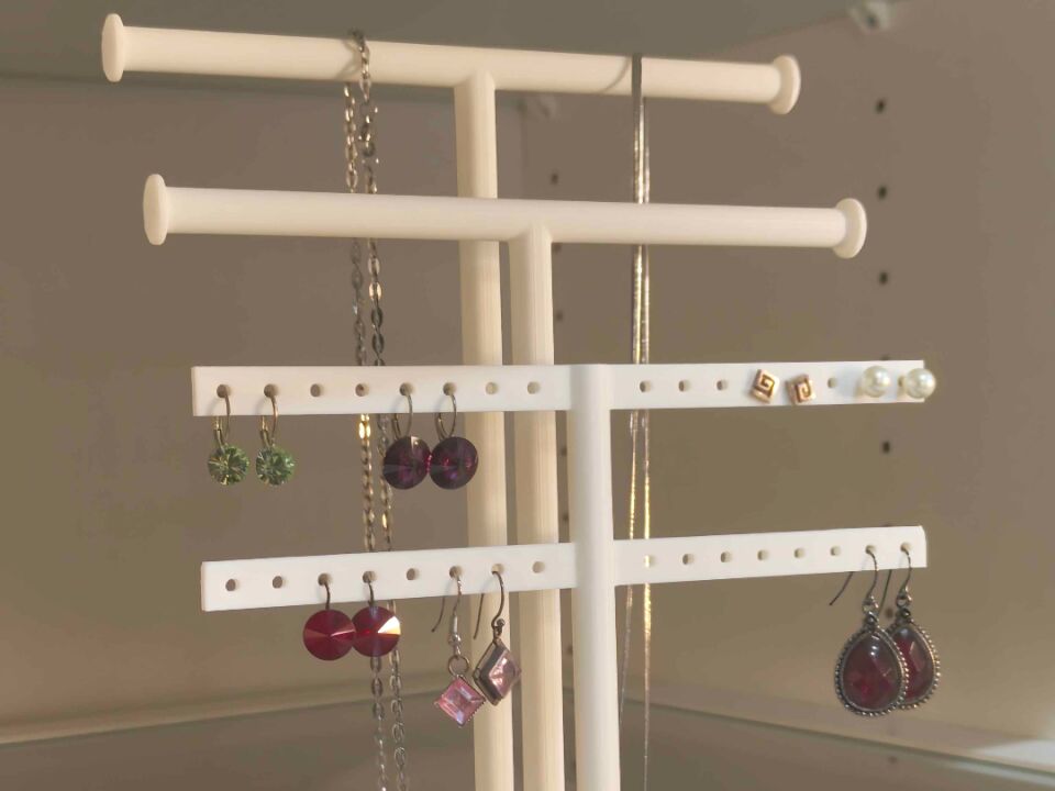 Takı Düzenleyici Stand – Kolye, Küpe ve Yüzük Organizeri