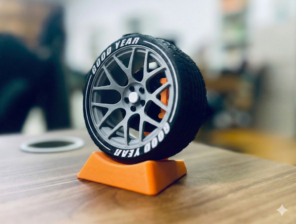 Jant Tasarımlı ve Masaüstü Dekor